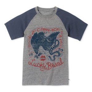 LUCKY Brand Boys 4/5 NEW Gray "Divide & Conquer"